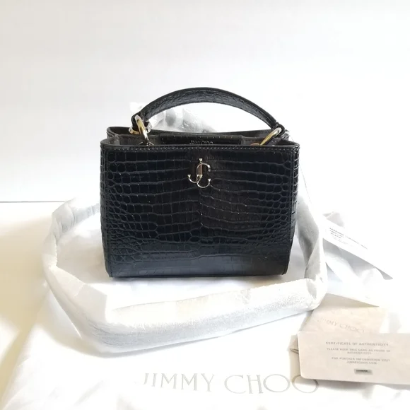 Jimmy Choo | Bags | Jimmy Choo Mini Varenne Crocembossed